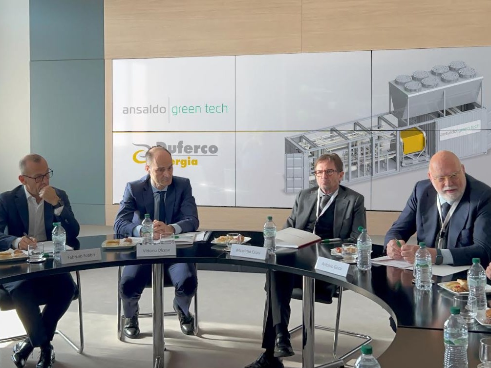 Duferco Energia e Ansaldo Green Tech: accordo per elettrolizzatore nell'Hydrogen Valley di Giammoro
