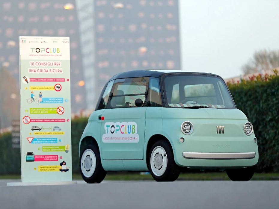 FIAT ritorna protagonista all’EICMA 2024 con Topolino e presenta la campagna educational Top Club