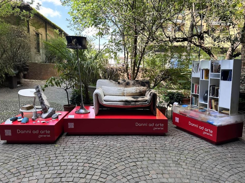 Genertel presenta Danni ad Arte, installazione The Bunch al Salone del Mobile di Milano