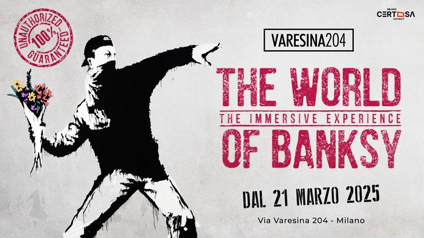 The World of Banksy. The Immersive Experience a Milano dal 21 marzo 2025