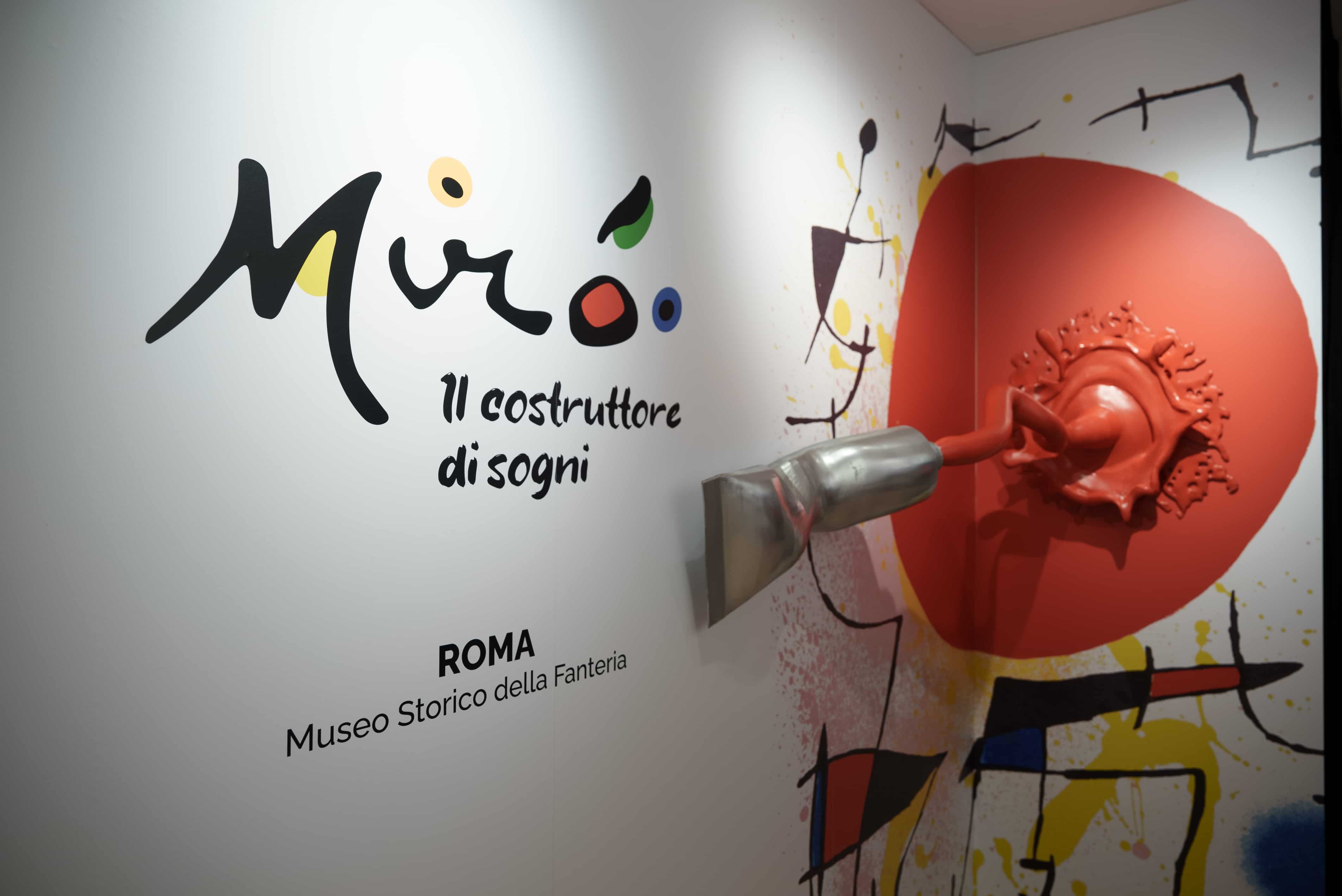 Al museo Storico della Fanteria la mostra Mirò - Il costruttore di sogni