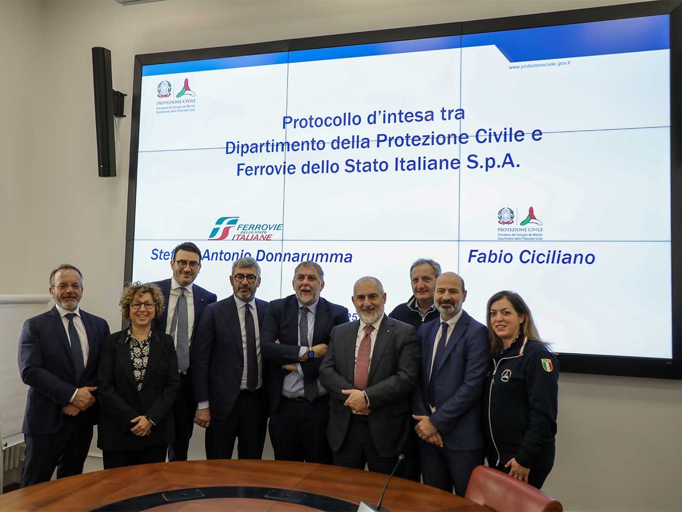 Ferrovie dello Stato e Protezione Civile insieme per la gestione delle emergenze