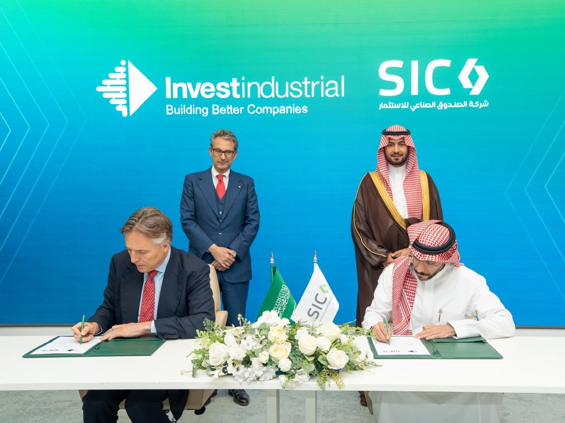 SIC e Investindustrial insieme per la crescita industriale in Arabia Saudita