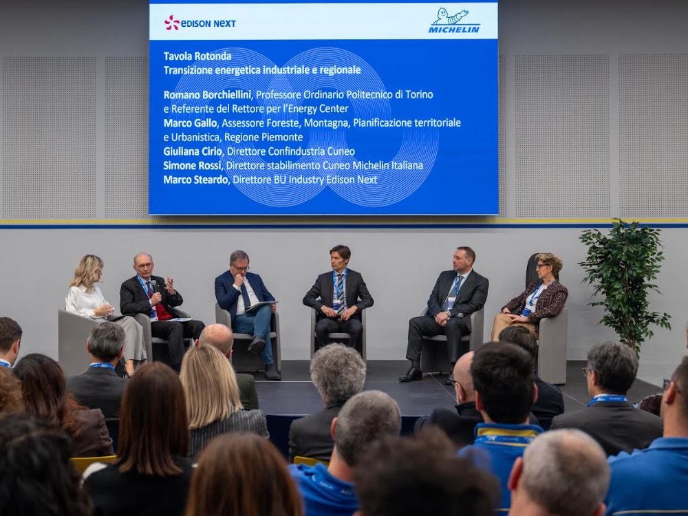 Michelin ed Edison Next: un nuovo impianto per abbattere le emissioni di CO2 nello stabilimento di Cuneo