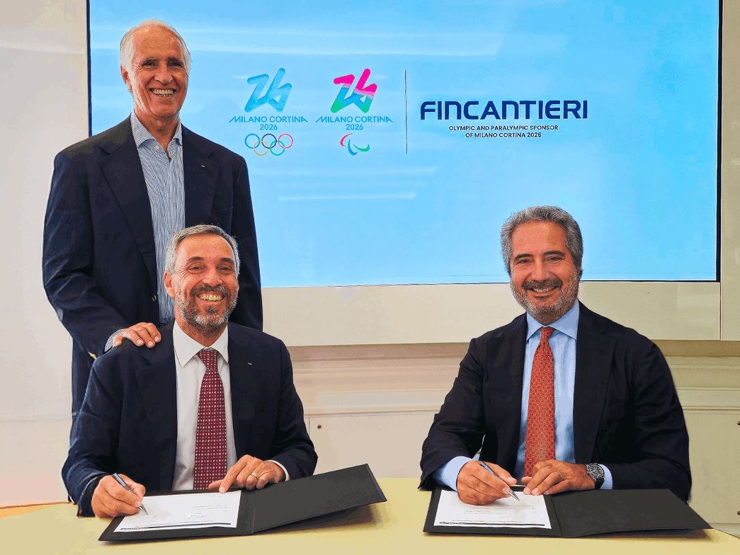 Fincantieri sponsor ufficiale dei Giochi Olimpici e Paralimpici Invernali di Milano Cortina 2026