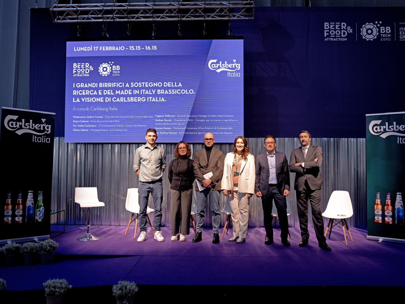 A Rimini “I grandi birrifici a sostegno della ricerca e del Made in Italy brassicolo. La visione di Carlsberg Italia”