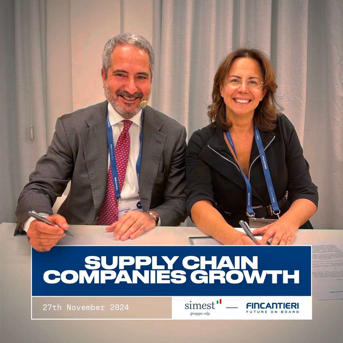 Fincantieri e SIMEST insieme per rafforzare la filiera dell’industria navale