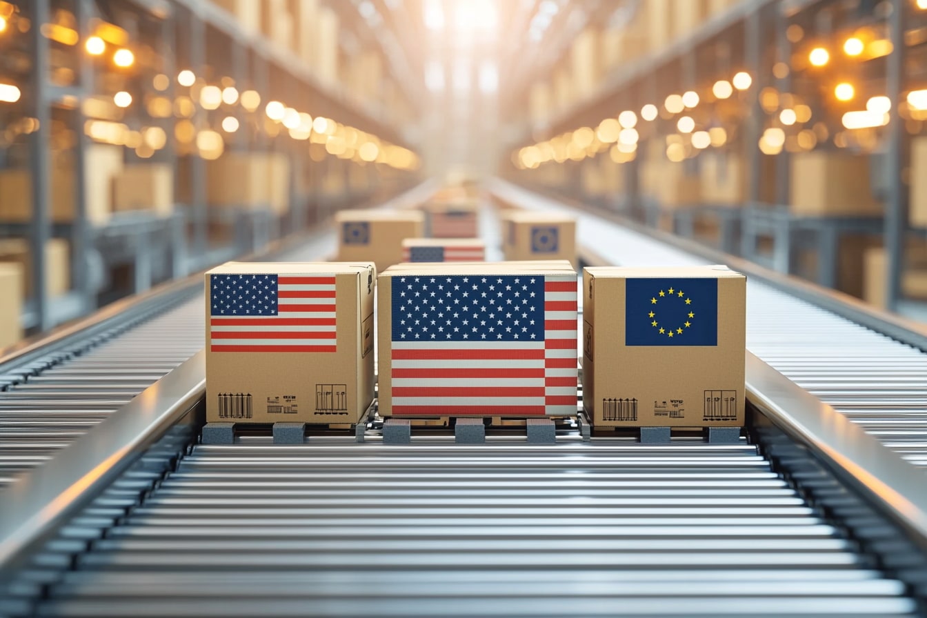 Dazi USA e dollaro debole mettono a rischio l’export italiano, PIL giù dello 0,8% entro il 2027