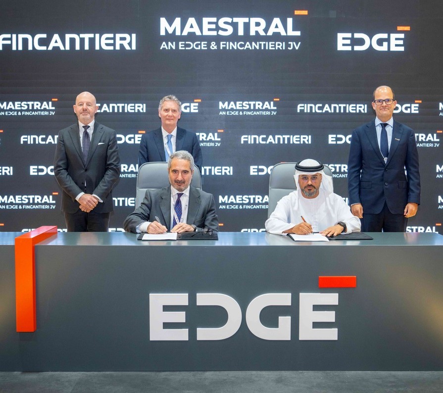 MAESTRAL (JV Fincantieri–EDGE) ottiene un contratto da 500 milioni per la Marina degli Emirati