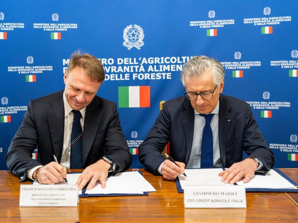 Crédit Agricole Italia e MASAF insieme per sostenere il settore agroalimentare