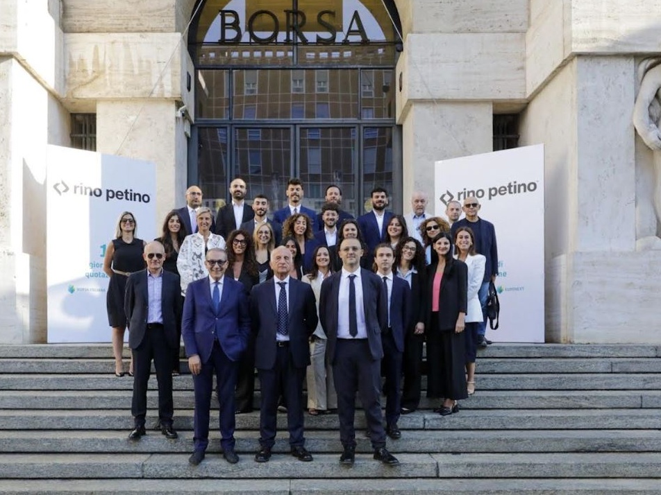 Rino Petino, semestre in forte crescita con ricavi a 14,4 milioni