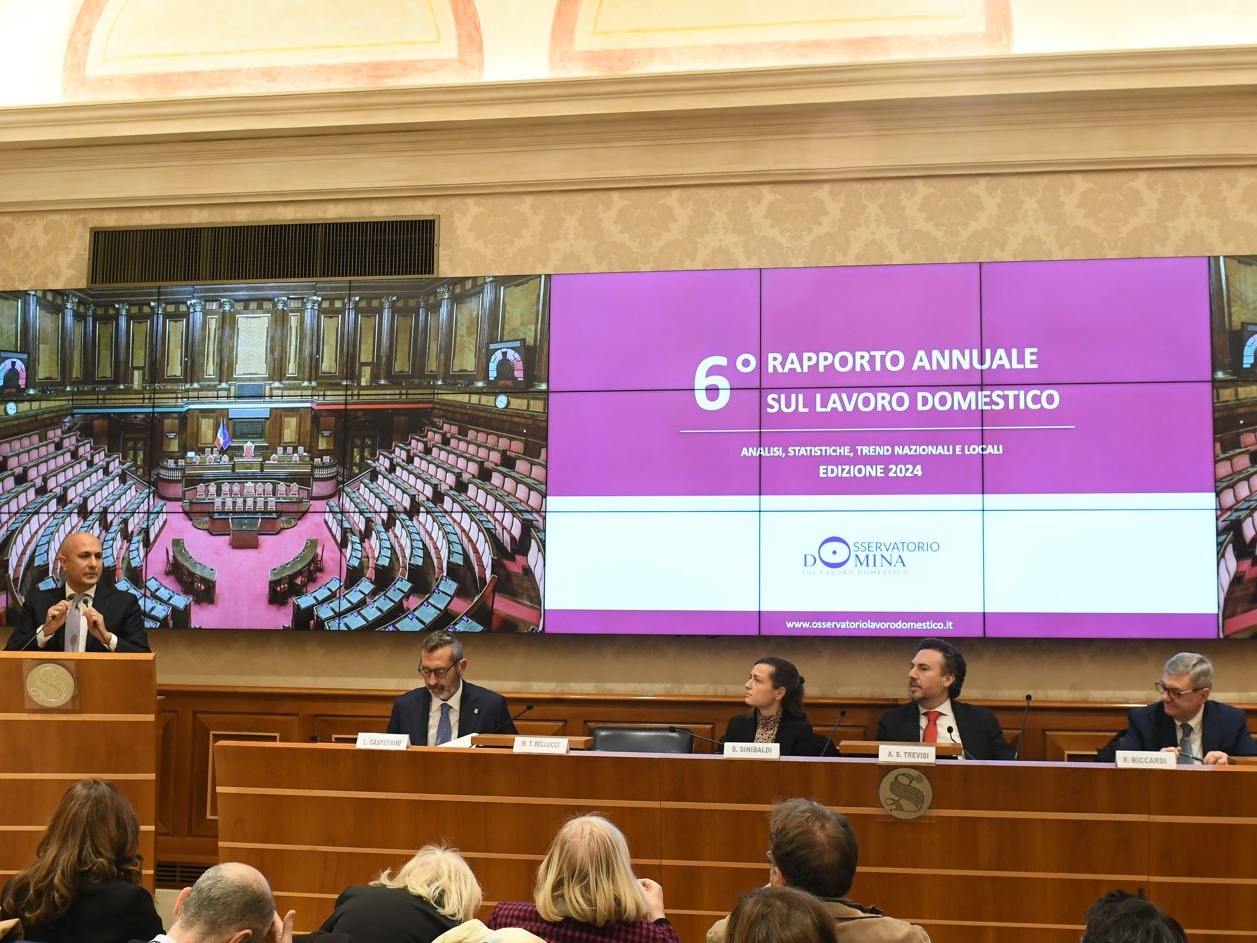 Lavoro domestico: 13 miliardi di spesa e 84 miliardi di valore economico
