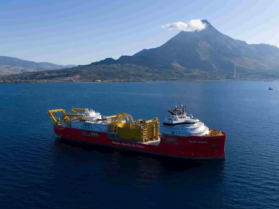 Terna e Nexans avviano la posa del Tyrrhenian Link tra Sicilia e Sardegna