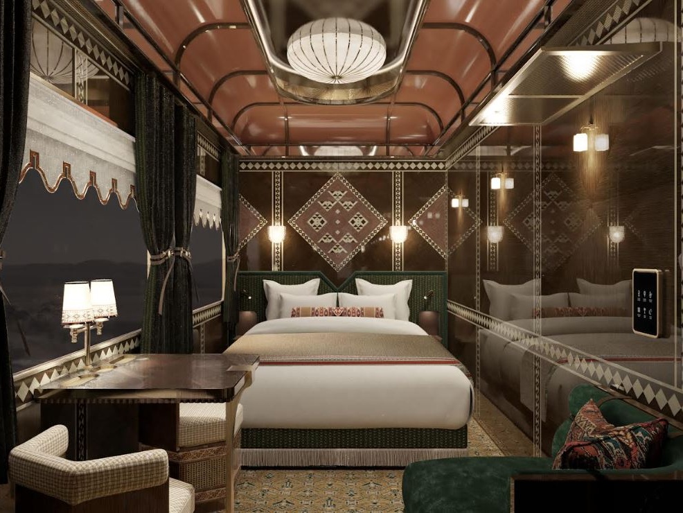 Dream of the Desert: Arsenale e SAR svelano il design del primo treno italiano 5 stelle in Arabia