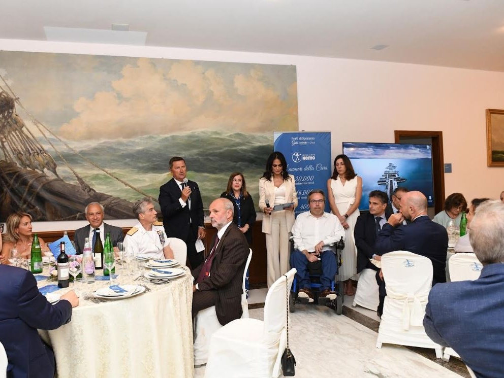 Porti di Speranza: il mondo portuale sostiene la ricerca dei centri NeMO sulla Sla