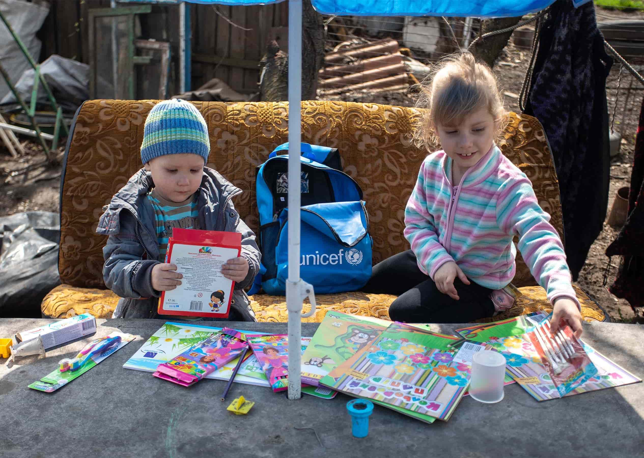 Ucraina, l’allarme UNICEF sui bambini: milioni senza riscaldamento e servizi essenziali