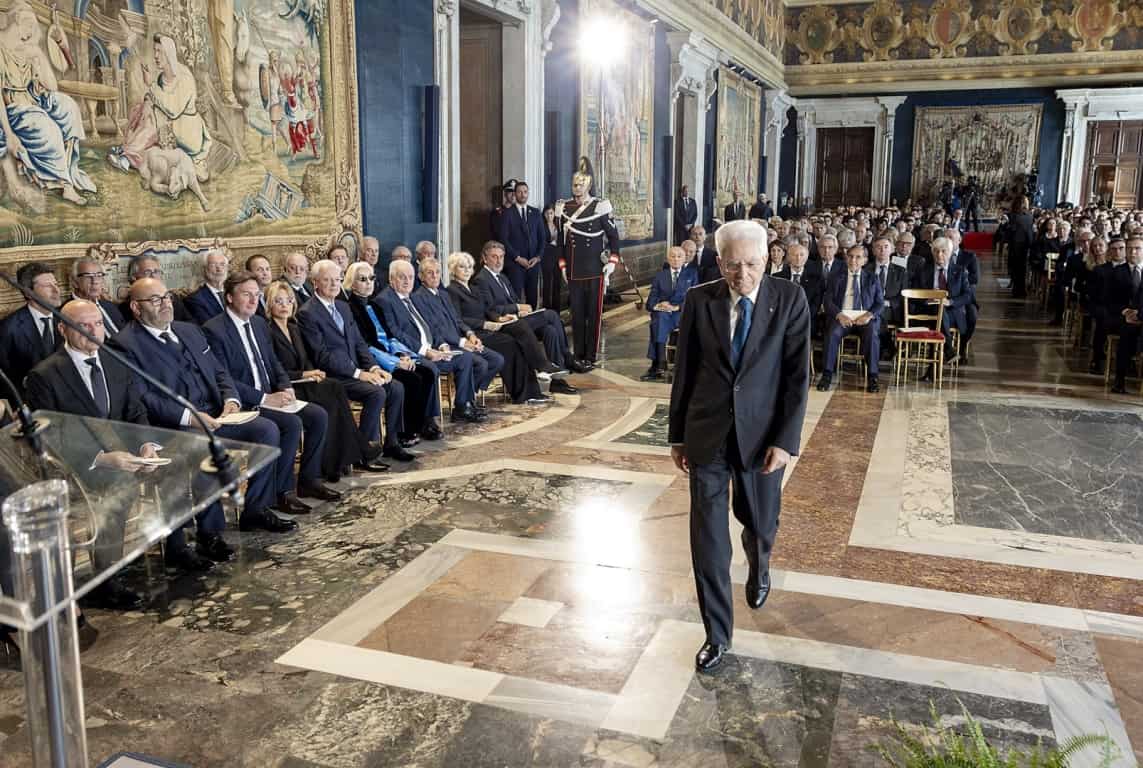 Cavalieri del Lavoro, consegnate le onorificenze. Mattarella: Imprese motrici di benessere diffuso