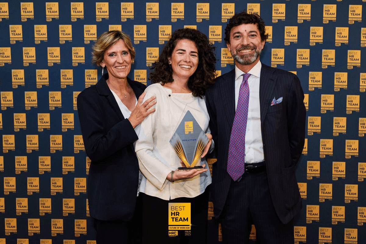 Fincantieri premiata Best HR Team 2025 nella categoria Engagement