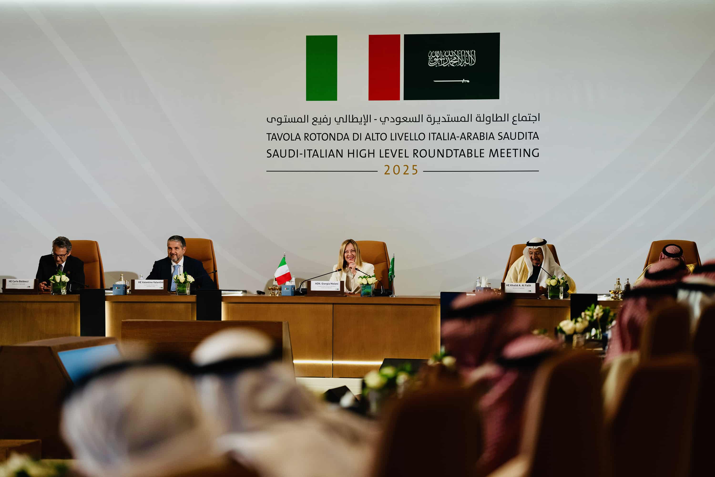 Visita in Arabia Saudita, il punto stampa conclusivo del Presidente Meloni