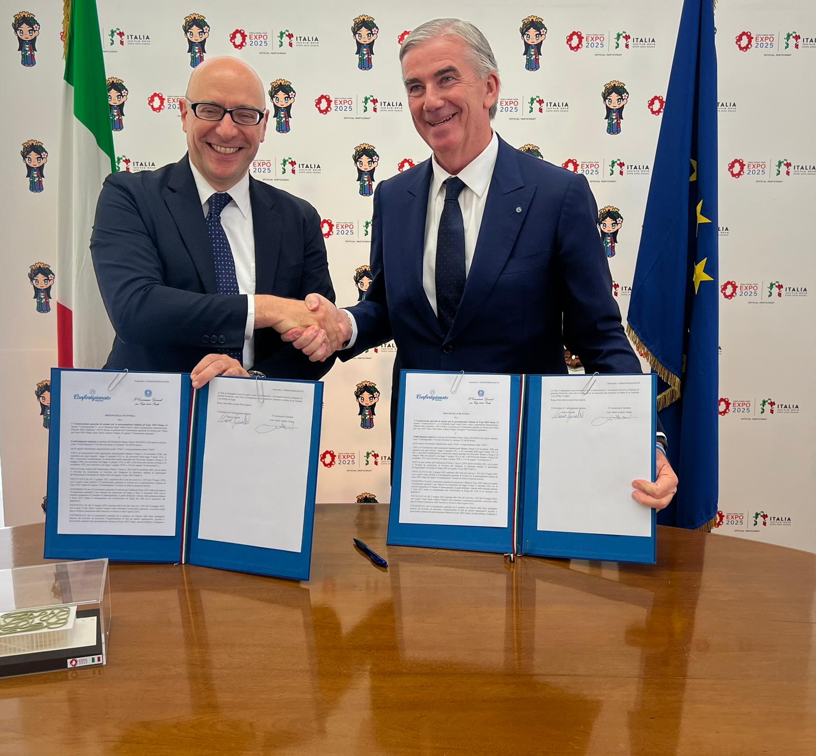 Expo 2025 Osaka: protocollo d'intesa tra Confartigianato e Commissariato Generale per l’Italia