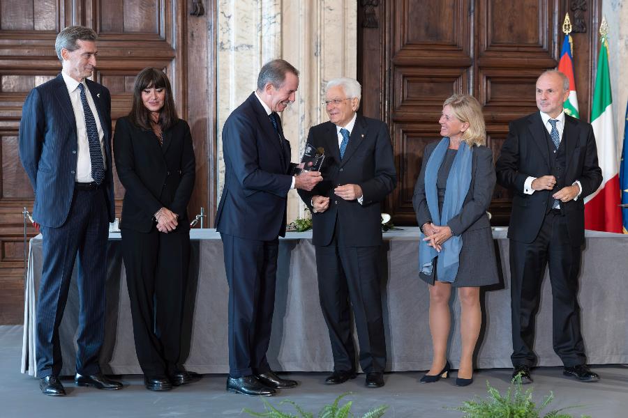 Fondazione CDP insignita del Premio AIRC Credere nella Ricerca al Quirinale