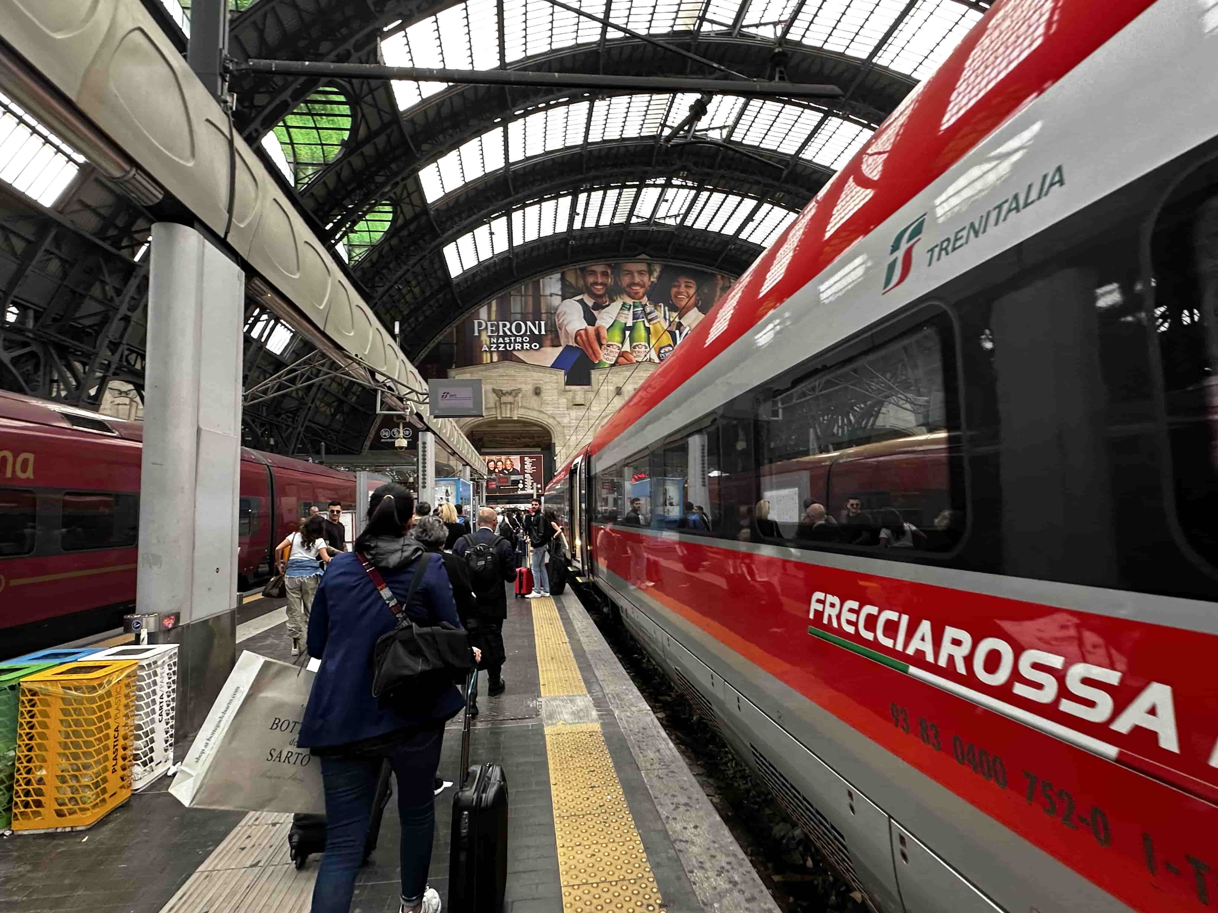 Io come Werther, afflitto sperando in un viaggio in treno degno di un Paese civile