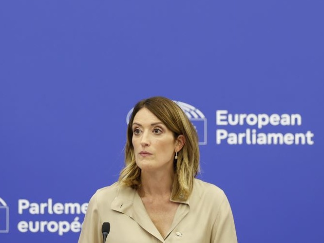 Roberta Metsola riconfermata presidente del Parlamento europeo