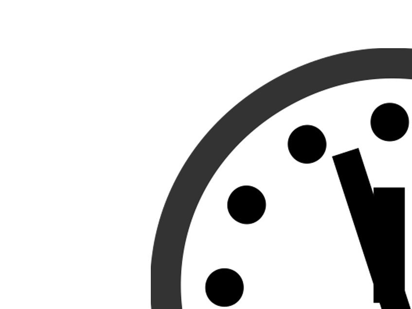 Orologio dell'Apocalisse: mancano 89 secondi a mezzanotte