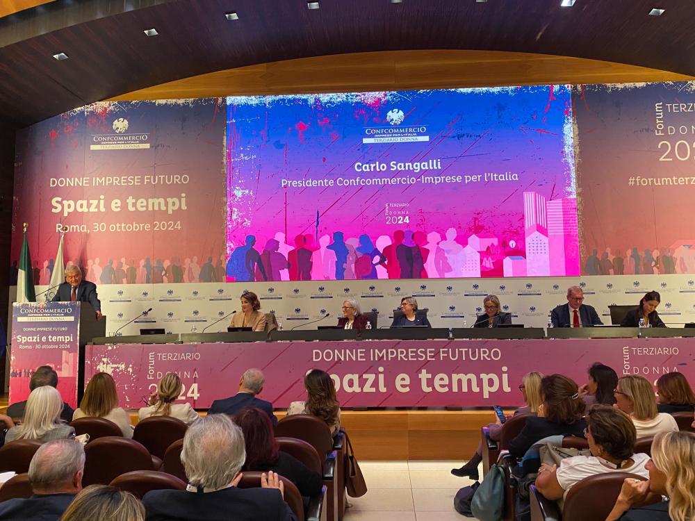 Confcommercio: le donne d'impresa chiedono spazio e tempo