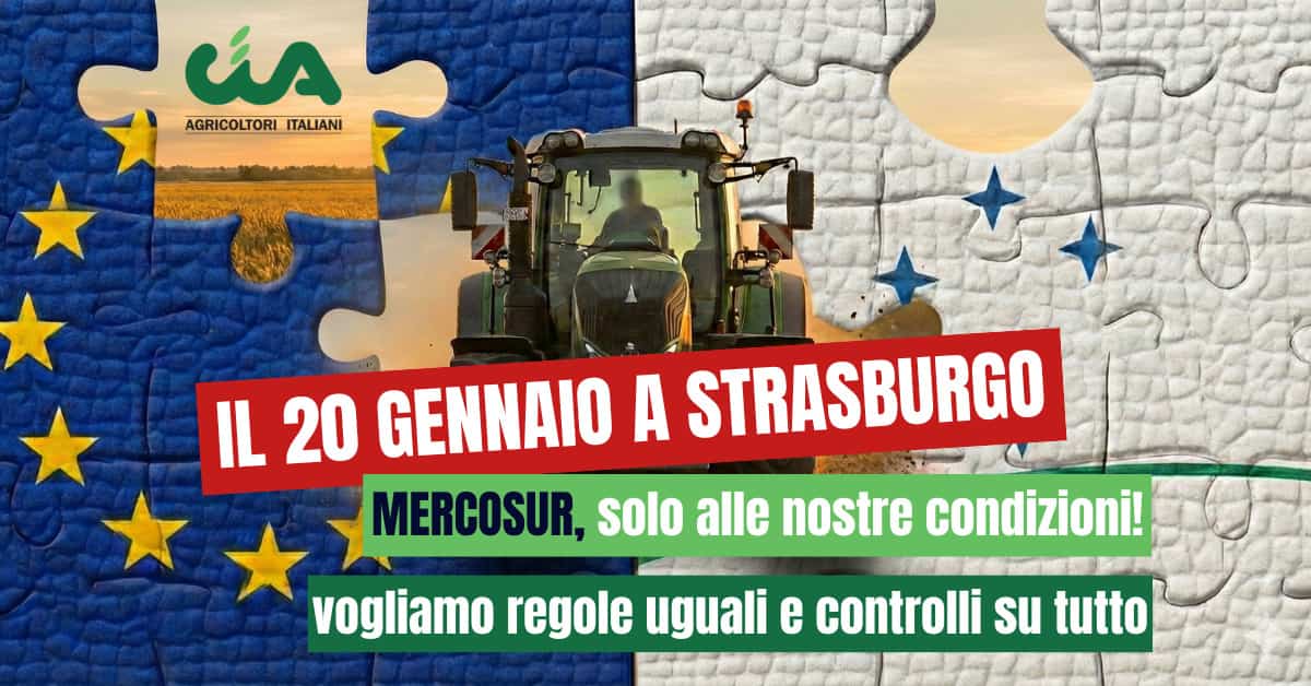 Cia in piazza a Bruxelles. Agricoltura non si svende