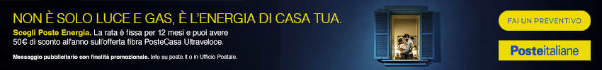Non è solo luce e gas - Poste Italiane